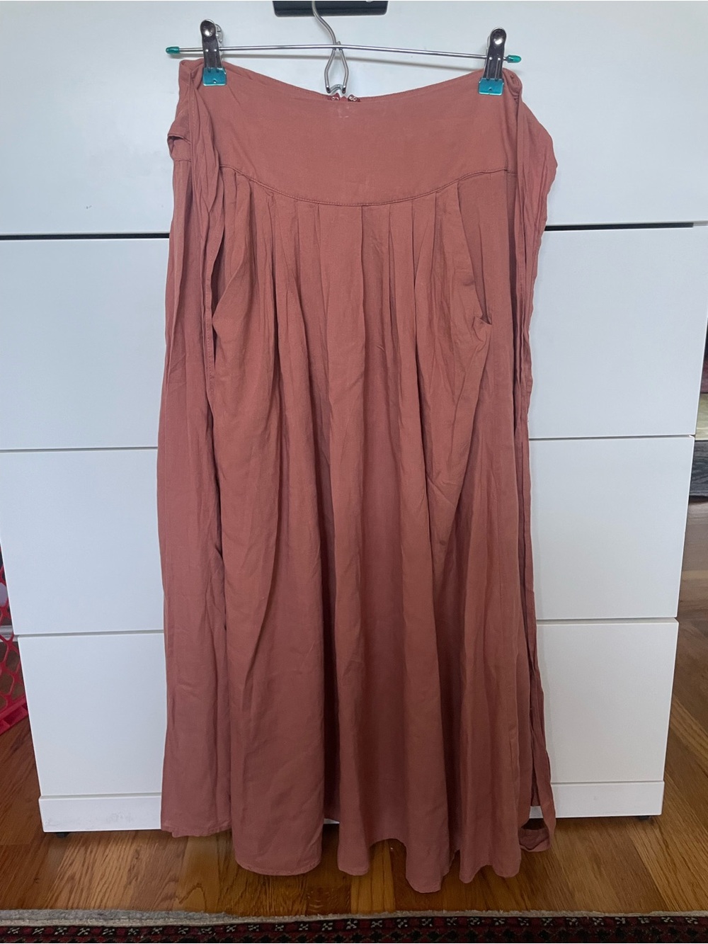 Dust Rose Flowy Maxi Skirt 🌹